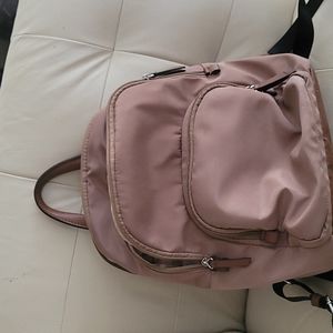 Travel nylon backpack gentle used with a lot storage compartments